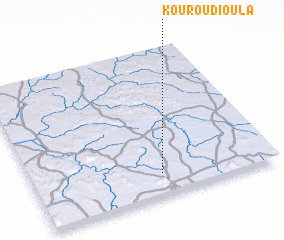 3d view of Kouroudioula