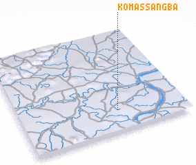 3d view of Komassangba