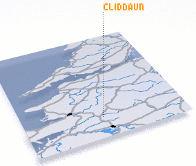 3d view of Cliddaun