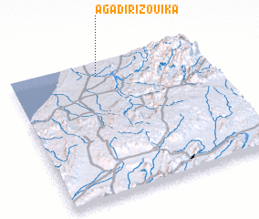 3d view of Agadir Izouika