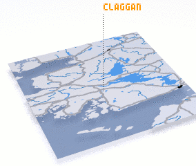 3d view of Claggan