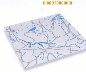 3d view of Nioro Tougouni