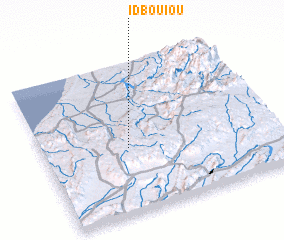 3d view of Id Bouiou