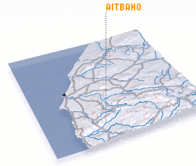 3d view of Aït Baho