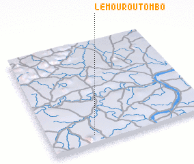 3d view of Lemourou Tombo