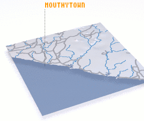 3d view of Mouthy Town