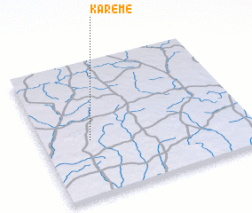 3d view of Karémé