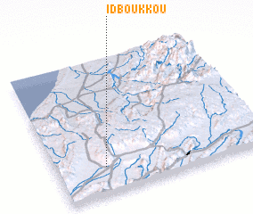 3d view of Id Boukkou