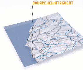 3d view of Douar Cheïkh Taguent