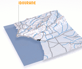 3d view of Idourane