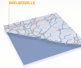 3d view of Harlansville