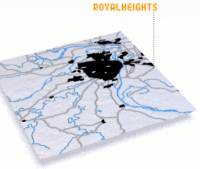 3d view of Royal Heights