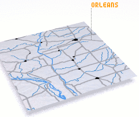 3d view of Orleans