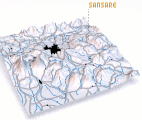 3d view of Sansare