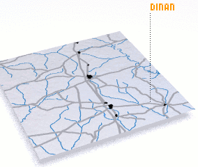 3d view of Dinan