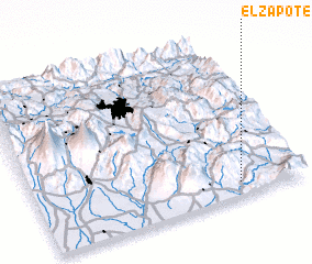 3d view of El Zapote