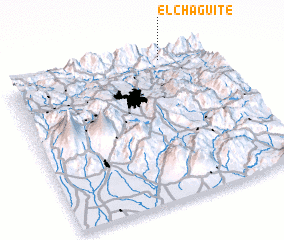 3d view of El Chagüite