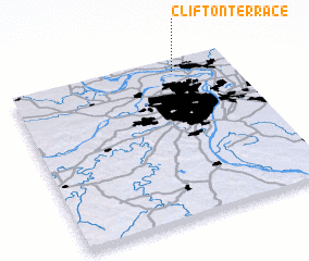 3d view of Clifton Terrace