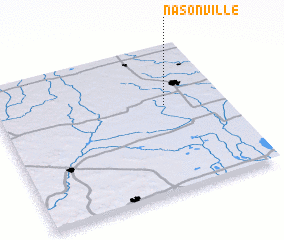 3d view of Nasonville