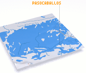 3d view of Paso Caballos