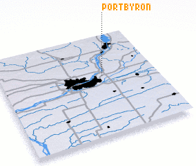 3d view of Port Byron