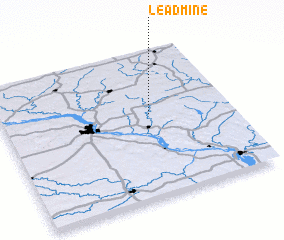 3d view of Lead Mine