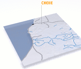 3d view of Cheké