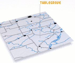 3d view of Table Grove