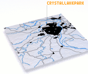 3d view of Crystal Lake Park