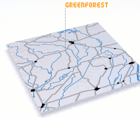 3d view of Green Forest