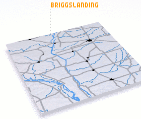 3d view of Briggs Landing