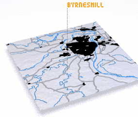 3d view of Byrnes Mill