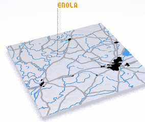 3d view of Enola