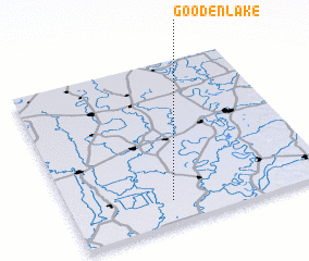 3d view of Gooden Lake