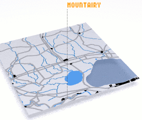 3d view of Mount Airy