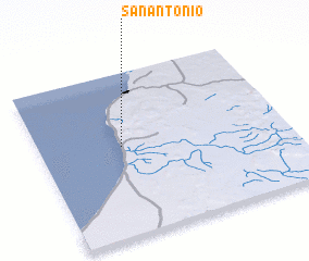 3d view of San Antonio