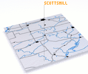 3d view of Scotts Mill