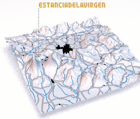 3d view of Estancia de La Virgen