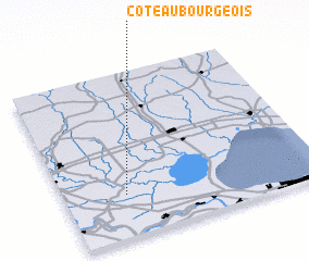 3d view of Coteau Bourgeois