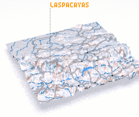 3d view of Las Pacayas