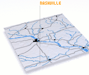 3d view of Nashville