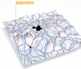 3d view of San Isidro