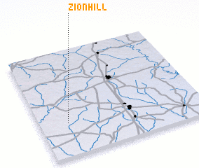 3d view of Zion Hill