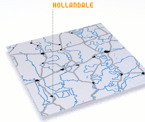 3d view of Hollandale