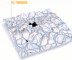 3d view of El Tanque