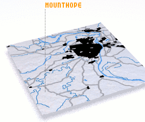 3d view of Mount Hope