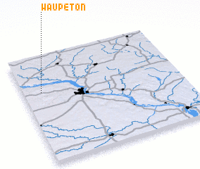 3d view of Waupeton