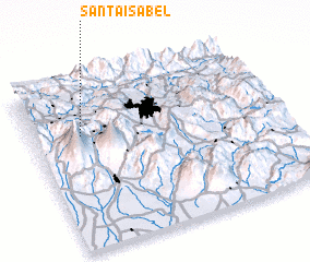 3d view of Santa Isabel