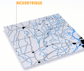3d view of Hickory Ridge
