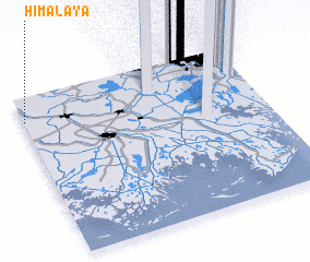 3d view of Himalaya